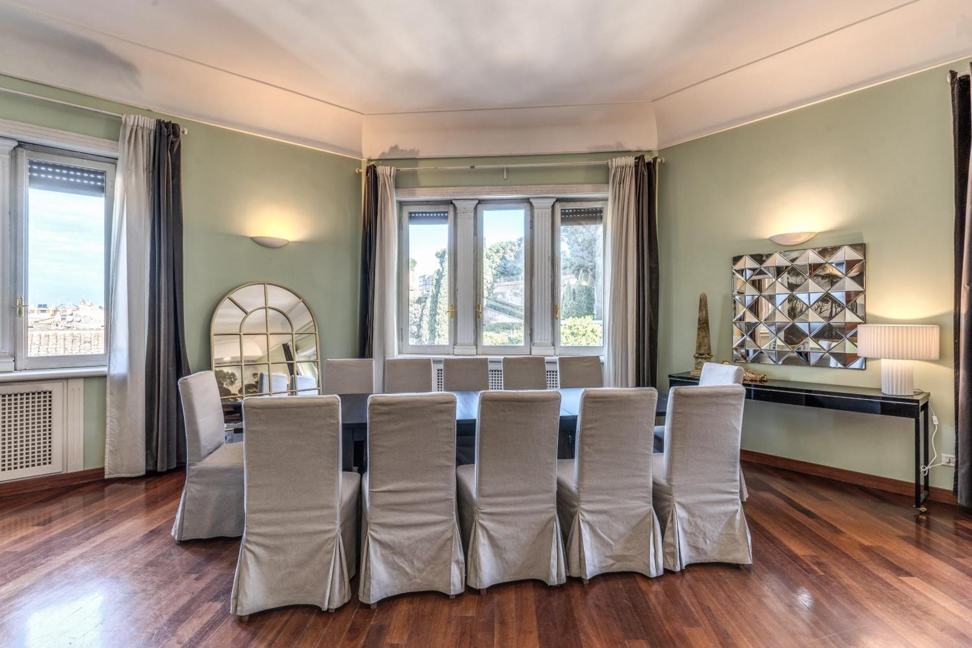 Downtown Srl - Imperial Panorama Penthouse Apartment Rome Exterior photo