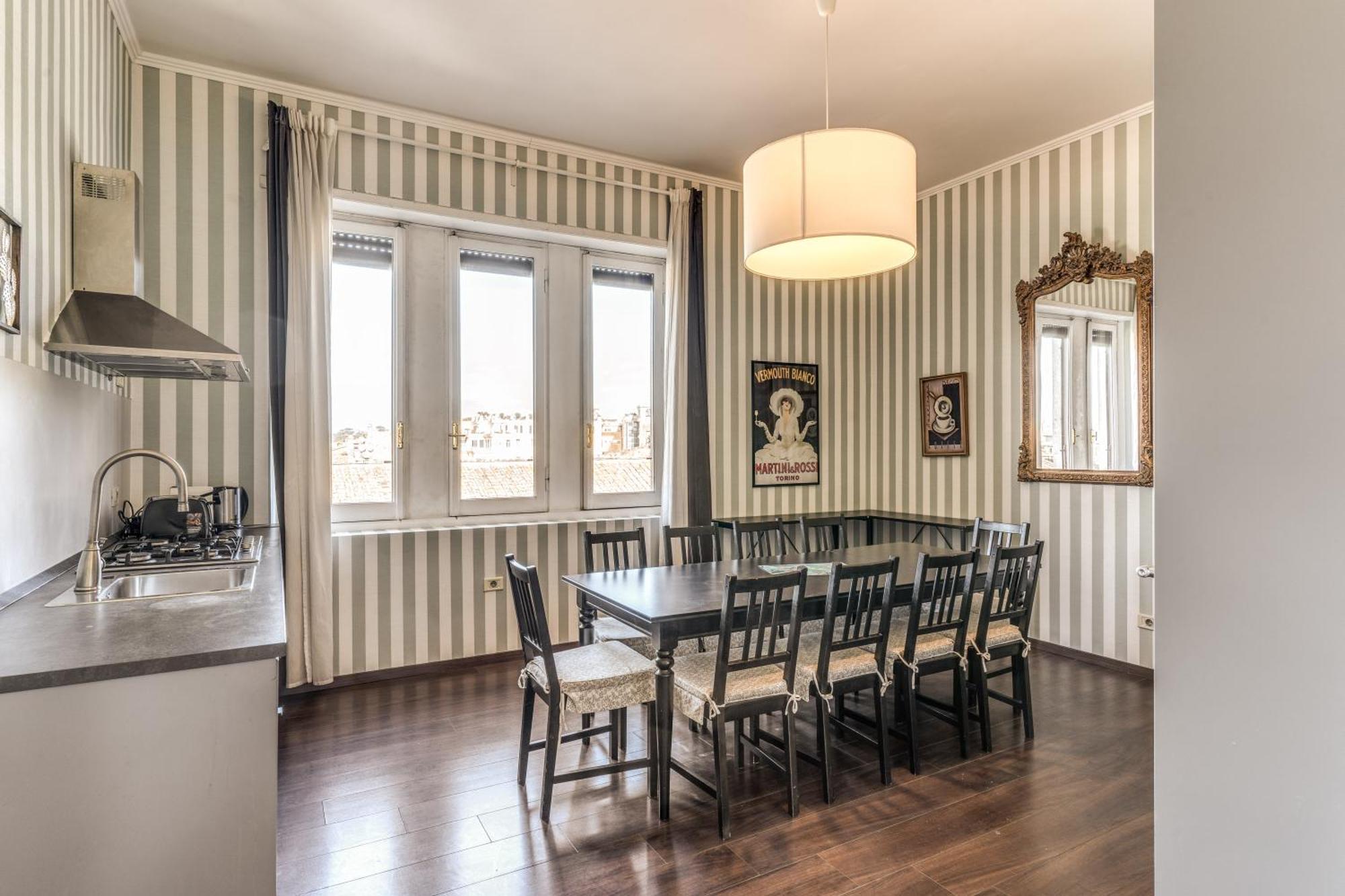 Downtown Srl - Imperial Panorama Penthouse Apartment Rome Exterior photo