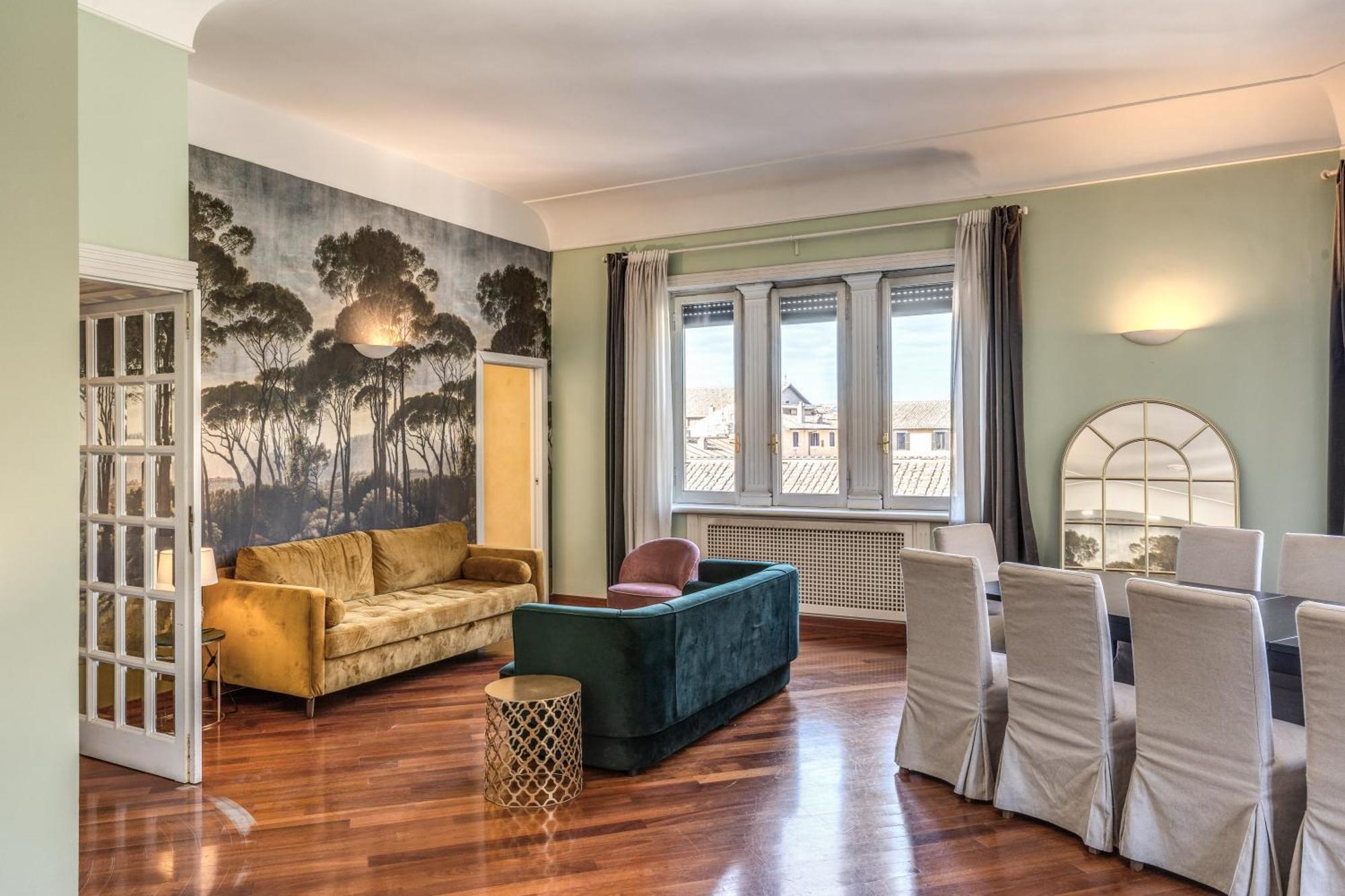 Downtown Srl - Imperial Panorama Penthouse Apartment Rome Exterior photo