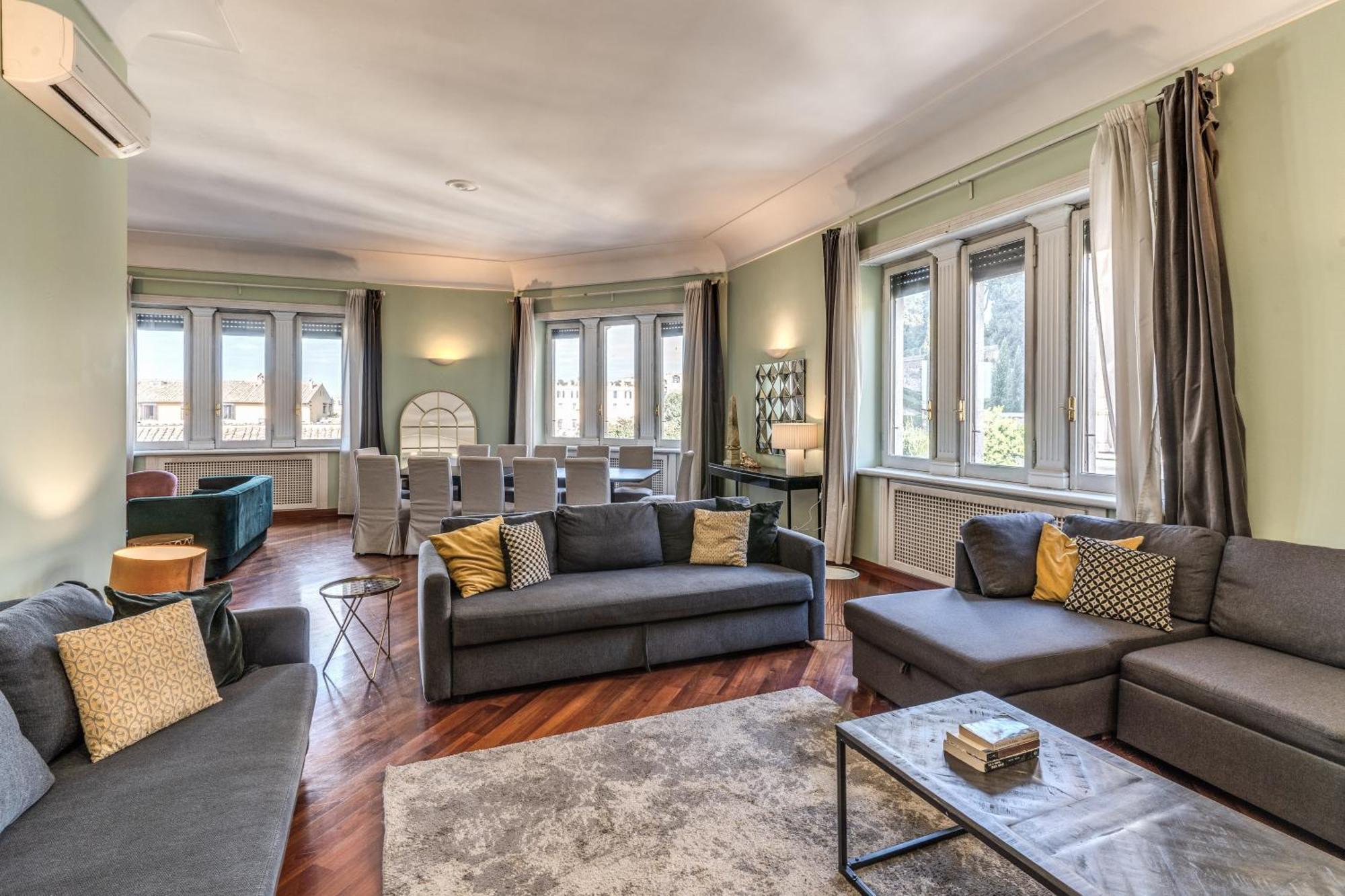 Downtown Srl - Imperial Panorama Penthouse Apartment Rome Exterior photo
